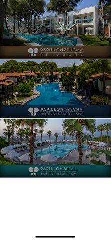 Papillon Hotels для iOS — скриншот 2