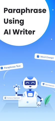 Paraphrase Tool — Ai Writer для Android — скриншот 1