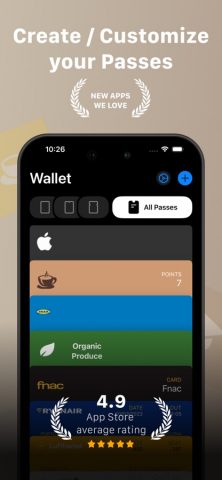 Passbook — Wallet Pass Creator для iOS — скриншот 2