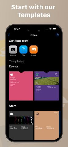 Passbook — Wallet Pass Creator для iOS — скриншот 5