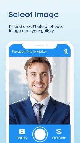 Passport Size Photo Maker для Android — скриншот 2