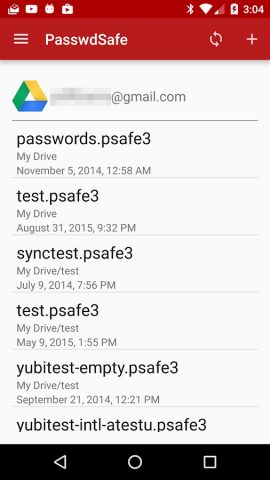 PasswdSafe — Password Safe для Android — скриншот 2