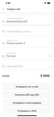 PayKeeper для iOS — скриншот 2