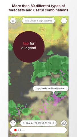 Pflotsh ECMWF для Android — скриншот 2