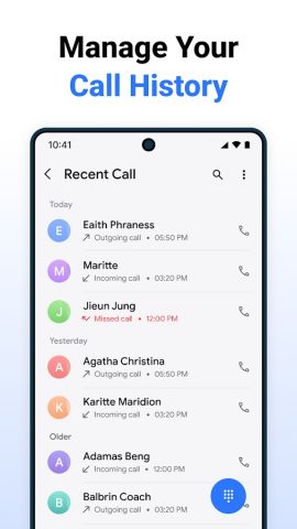 Phone call для Android — скриншот 2