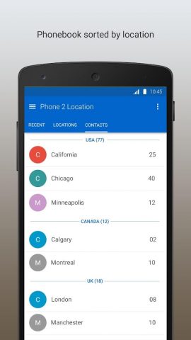 Phone to Location — Caller ID для Android — скриншот 5