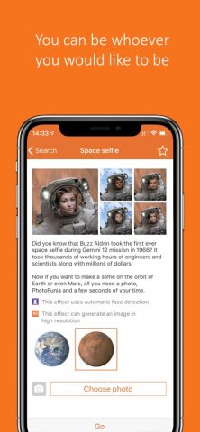 PhotoFunia для iOS — скриншот 3