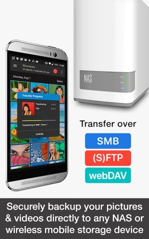 PhotoSync Bundle Add-On для Android — скриншот 5