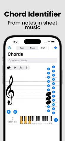 Piano Chords and Scales для iOS — скриншот 3