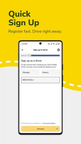 PickMe Driver (Sri Lanka) для Android — скриншот 2