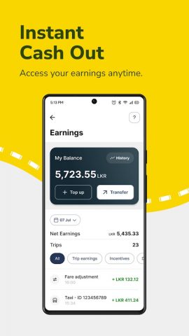 PickMe Driver (Sri Lanka) для Android — скриншот 4