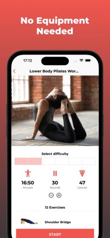 Пилатес дома для iOS — скриншот 5