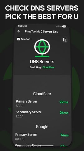 Ping Toolkit:Network Test Tool для Android — скриншот 3