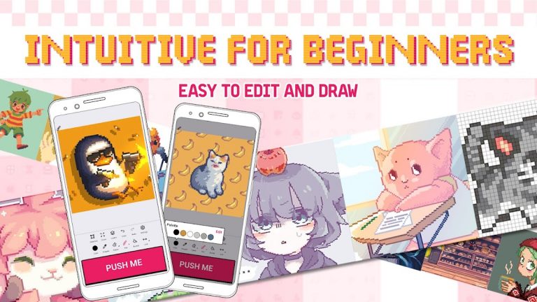 Pixel Draw: Push for Pixel Art для Android — скриншот 2