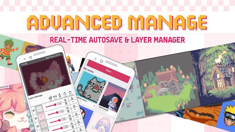 Pixel Draw: Push for Pixel Art для Android — скриншот 3