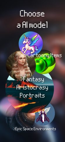 PixelVibe AI Character Creator для iOS — скриншот 3