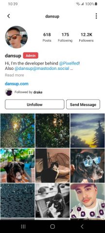 Pixelfed для Android — скриншот 3