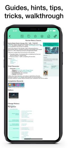 Pocket Wiki for Genshin Impact для iOS — скриншот 3
