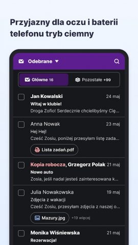 Poczta o2 для Android — скриншот 3