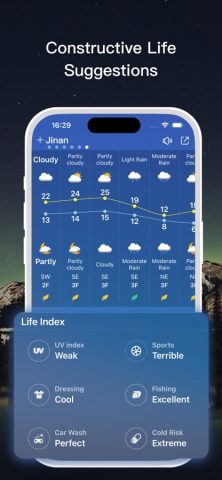 Прогноз погоды — Ежедневно для iOS — скриншот 4