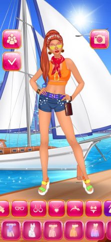 Показ Мод Одевалки для Девочек для iOS — скриншот 3