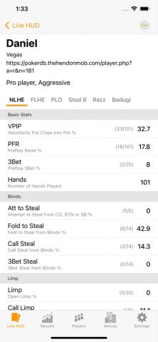 Pokeri: Ваш ассистент в Покере для iOS — скриншот 2