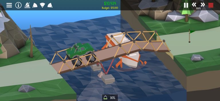 Poly Bridge 2 для iOS — скриншот 1