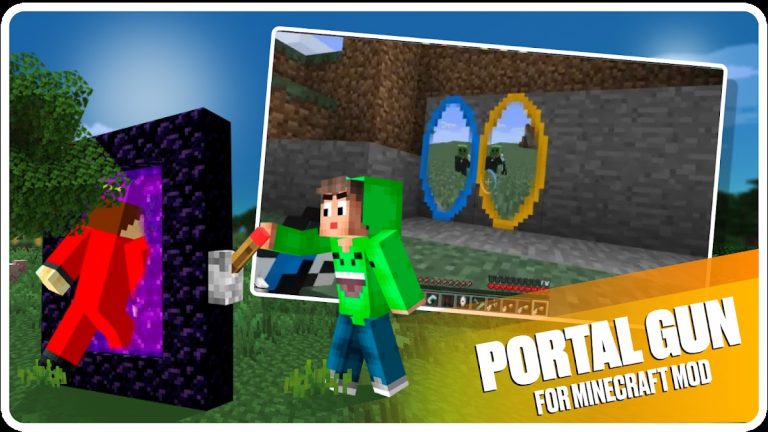 Portal Gun for Minecraft Mod для Android — скриншот 1