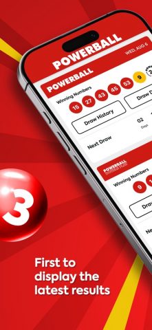Powerball Lottery для iOS — скриншот 1