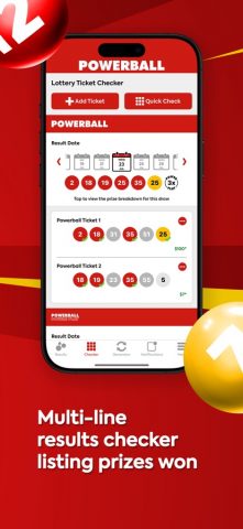 Powerball Lottery для iOS — скриншот 4