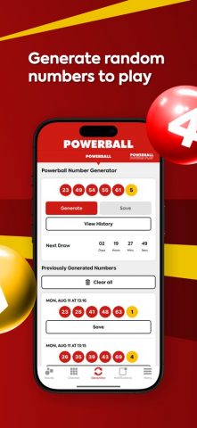 Powerball Lottery для iOS — скриншот 5