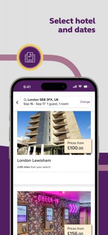 Premier Inn Hotels для iOS — скриншот 2