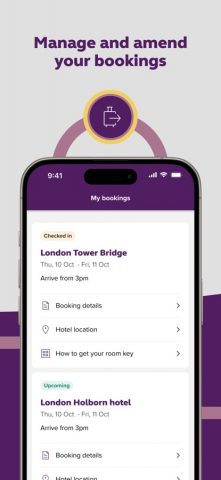 Premier Inn Hotels для iOS — скриншот 3