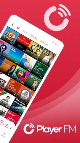 Приложение для подкастов для Android — скриншот 2