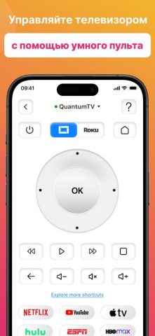 Проектор и приложение Roku TV для iOS — скриншот 4