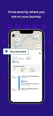 Public Transport Victoria app для Android — скриншот 5
