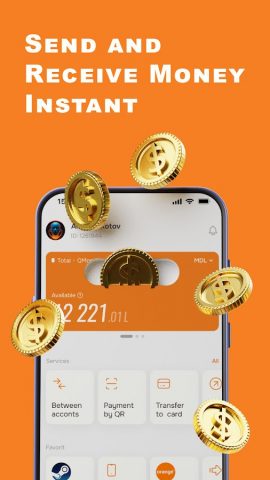 QMoney: Plăți inteligente для Android — скриншот 1