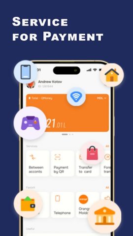 QMoney: Plăți inteligente для Android — скриншот 5