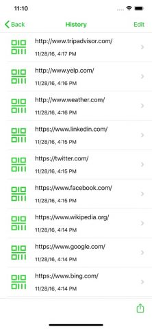 QR Code — QR Reader & Scanner для iOS — скриншот 2