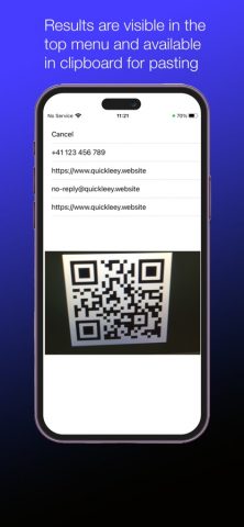 QR code barcode text translate для iOS — скриншот 3