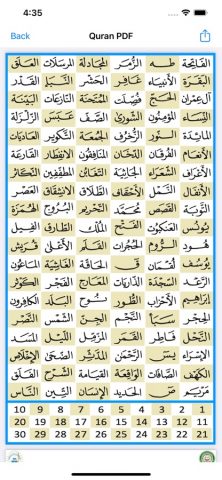 Quran PDF для iOS — скриншот 3
