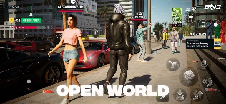RP Grand — Open World Game для Android — скриншот 2