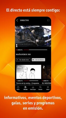 RTVE Play для Android — скриншот 1