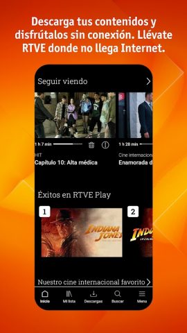 RTVE Play для Android — скриншот 2