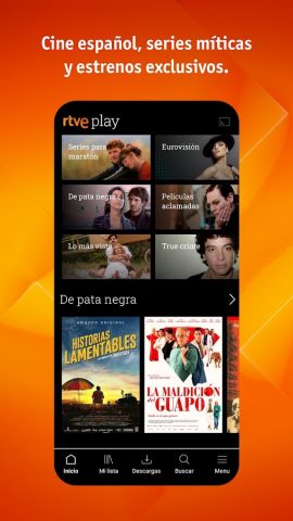 RTVE Play для Android — скриншот 4