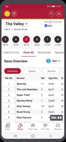 Racenet – Horse Racing Form для Android — скриншот 2