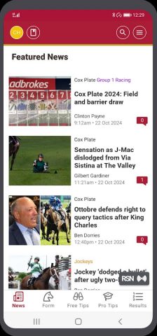 Racenet – Horse Racing Form для Android — скриншот 3