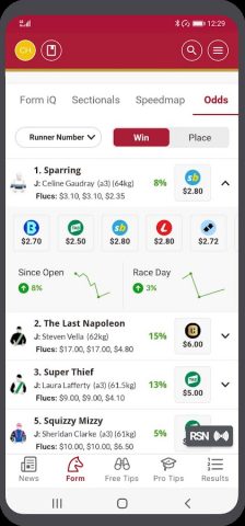 Racenet – Horse Racing Form для Android — скриншот 4