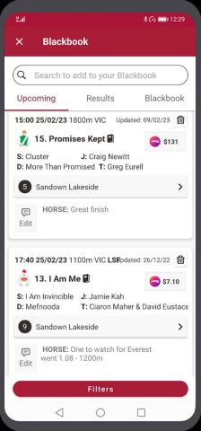 Racenet – Horse Racing Form для Android — скриншот 5