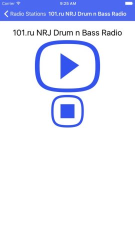 Radio Channel Drum ‘n’ Bass FM Online Streaming для iOS — скриншот 2
